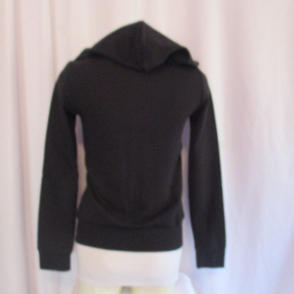 Adidas Hoodie Small W E LIN FZ HD Full Zip Spell Out - Picture 3 of 6